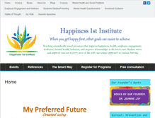 Tablet Screenshot of happiness1st.com